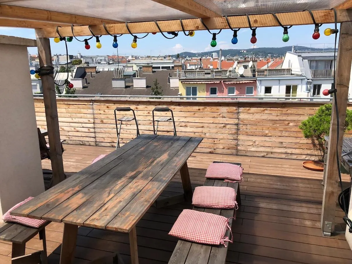 Apartament Bright Loft 110 Sqm With Great Roof Terrace 100 Sqm Wiedeń