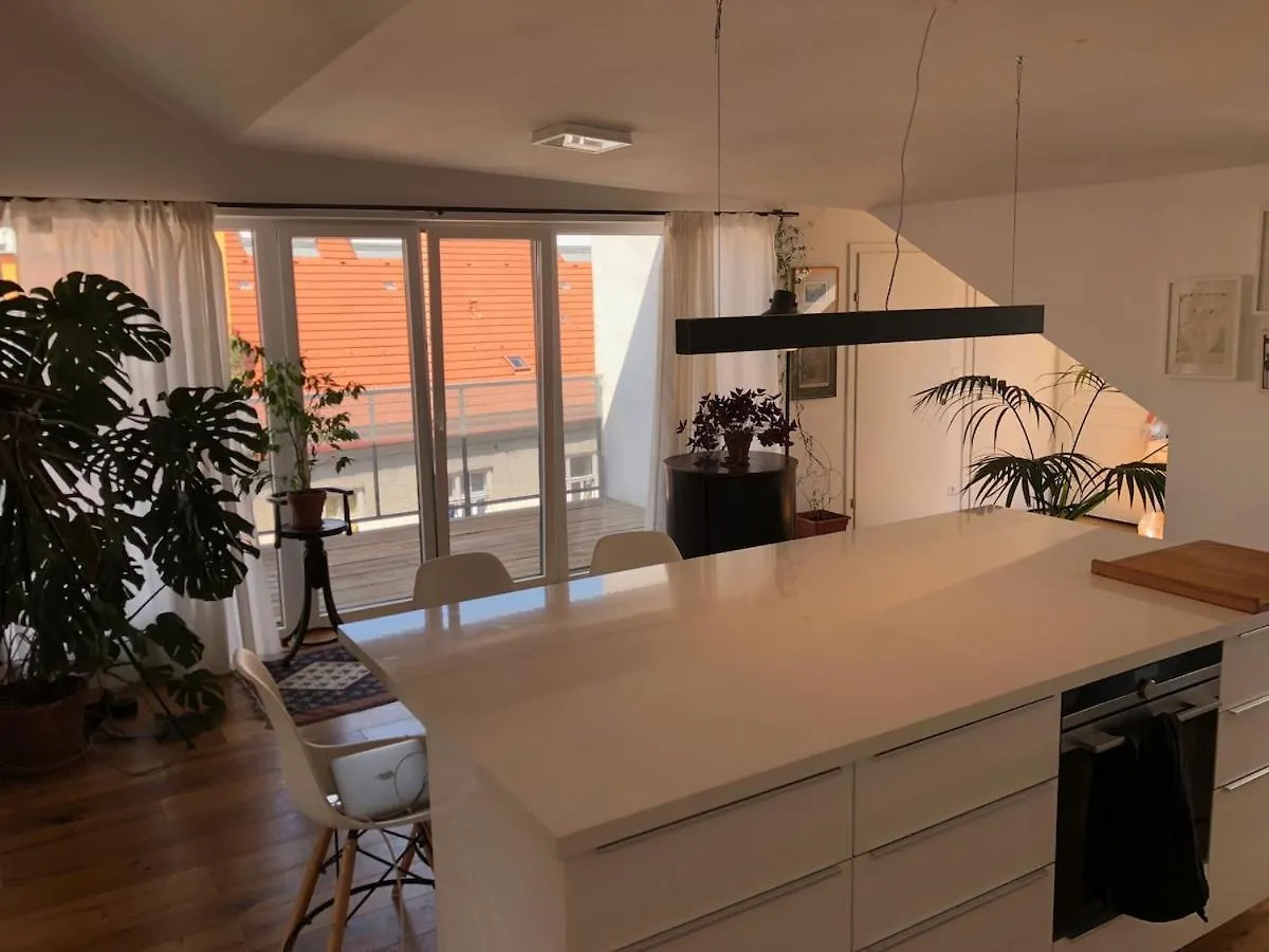 Apartament Bright Loft 110 Sqm With Great Roof Terrace 100 Sqm Wiedeń Austria